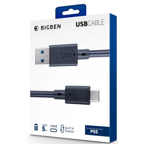 Nacon 5 méteres USB-C kábel (PS5)