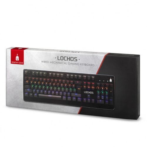 Spartan Gear - Lochos Wired Mechanical Gaming Keyboard (PC)