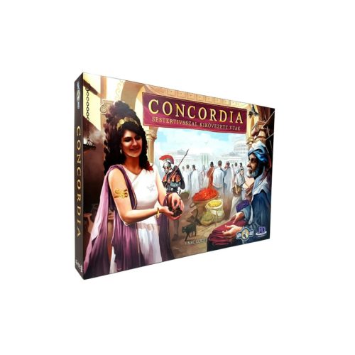 Concordia - Sestertiusszal kikövezett utak